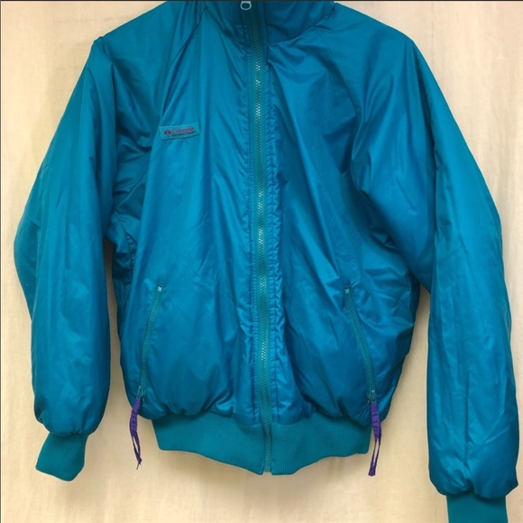 Vintage Columbia Puffy Reversible Ski Snow Jacket - Picture 6 of 6